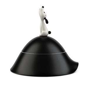 Alessi Lula Dog Bowl With Lid